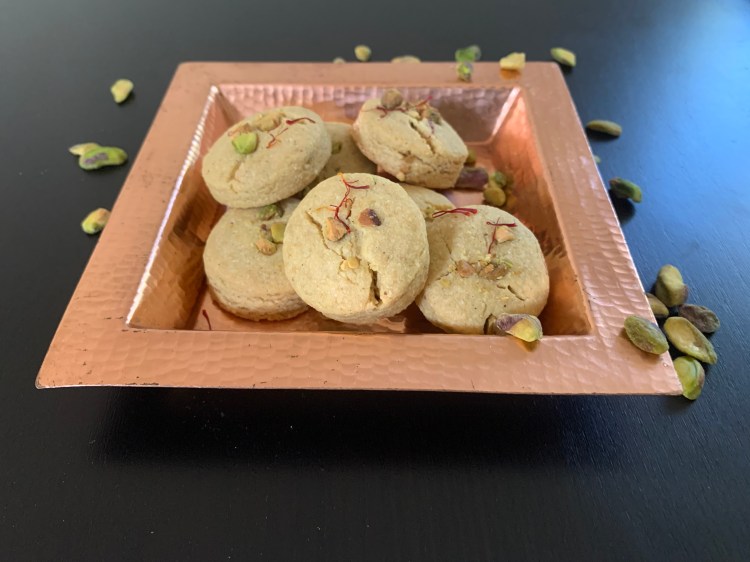 Almond Pistachio Cookies